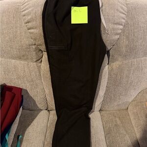 Figs Women’s Black Ion Scrub Pants - L